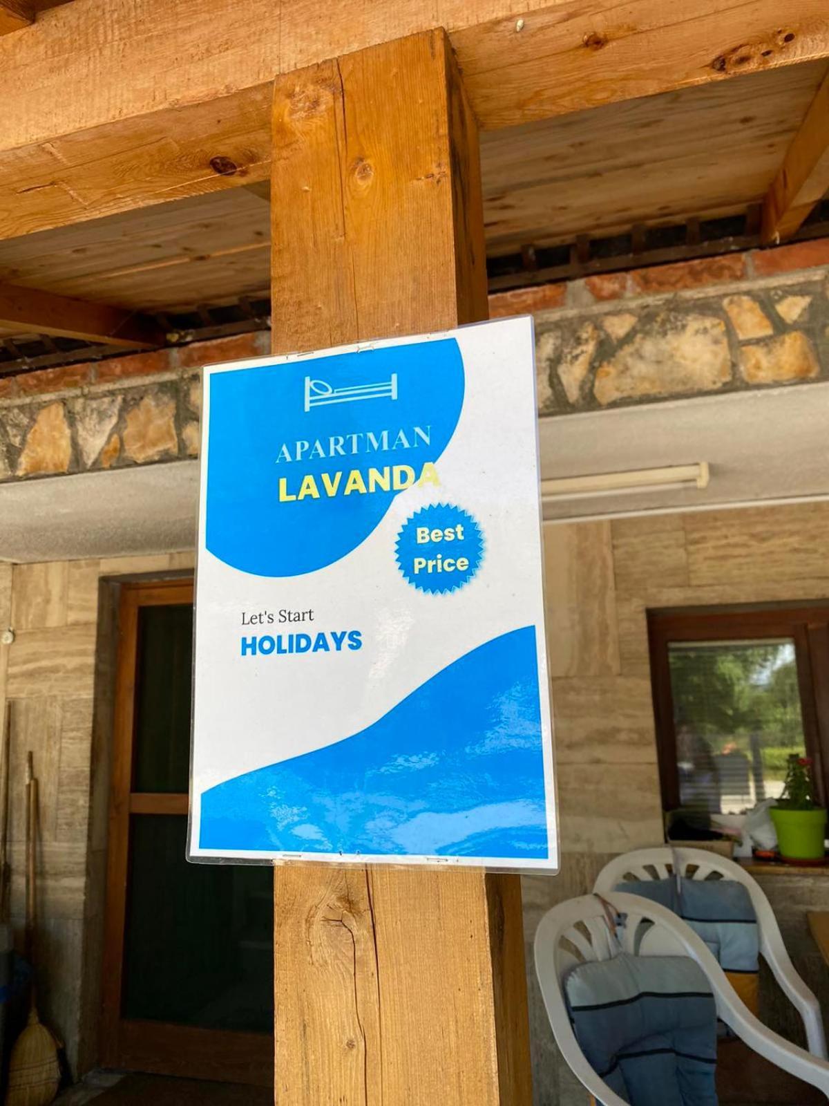 Apartman Lavanda Drvar Esterno foto